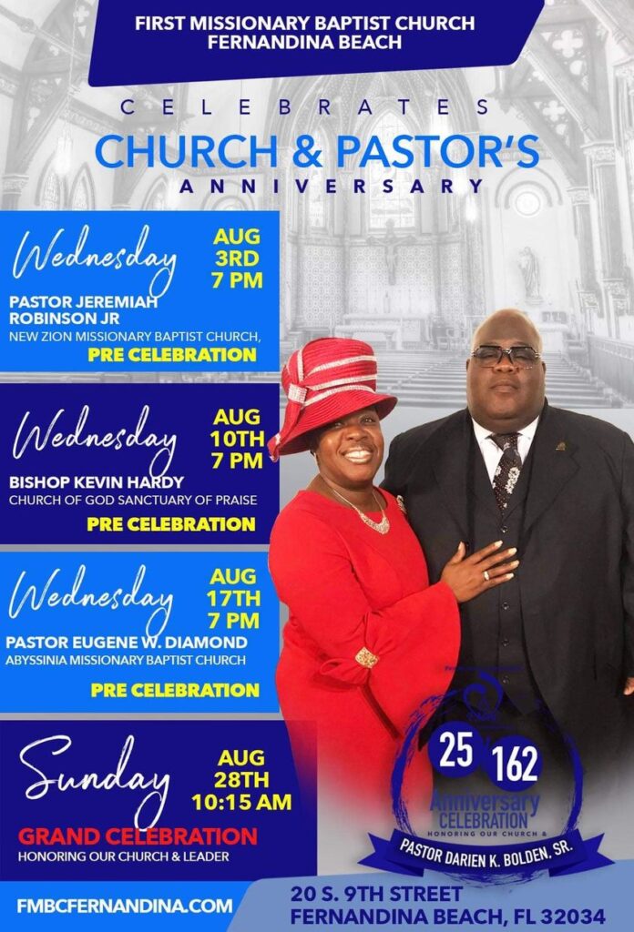 Get To Know Us First Missionary Baptist Church Fernandina Beach